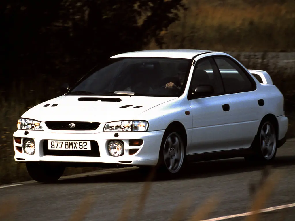 Subaru Impreza WRX (GC8LD3) 1 поколение, рестайлинг, седан (06.1996 - 12.2000)